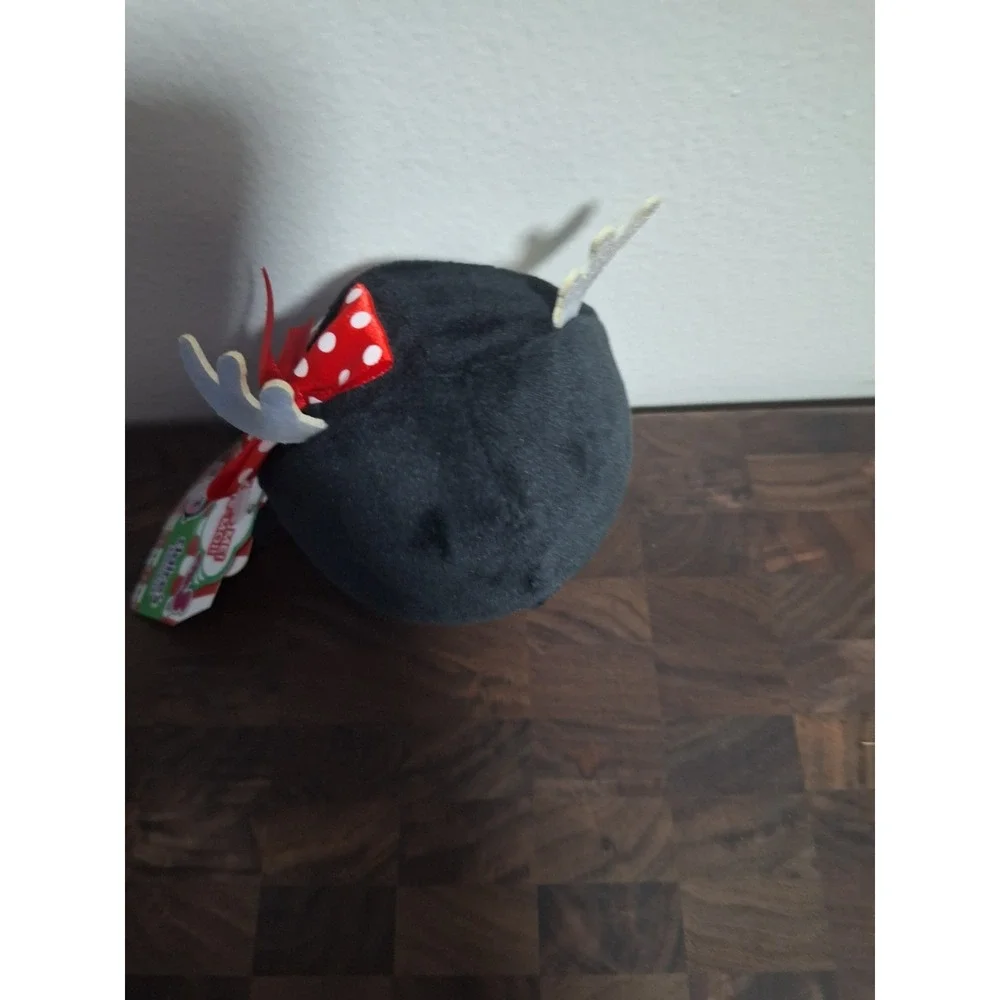 Squeezamals Claire's Exclusive Penguin Plush Mini Bow Antlers Christmas 2019